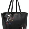 Karl Lagerfeld Paris Womens Top Handle Tote Bag-1