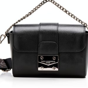Karl Lagerfeld Paris Crossbody Handbag Black Womens Everyday-0