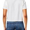 Karl Lagerfeld Paris Womens Shirt Flattering Fit Soft White-1