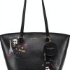 Karl Lagerfeld Paris Womens Top Handle Tote Bag-0