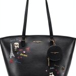 Karl Lagerfeld Paris Womens Top Handle Tote Bag-0