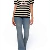 Karl Lagerfeld Paris Womens T-Shirt Soft Casual Short Sleeve-1