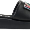 Karl Lagerfeld Paris Womens Slide Sandals Platform Cushioned-4