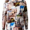 Karl Lagerfeld Paris Womens Blouse Soft White Versatile Fit-1