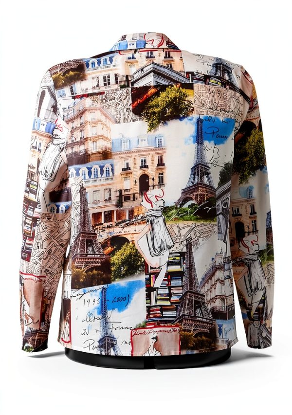 Karl Lagerfeld Paris Womens Blouse Soft White Versatile Fit-1