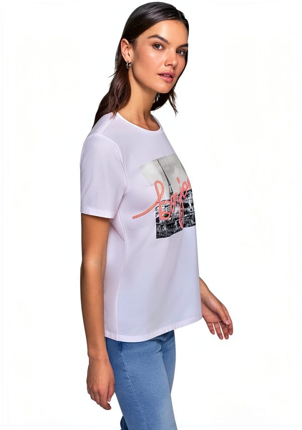 Karl Lagerfeld Paris Womens T-Shirt Flattering Fit Versatile-2