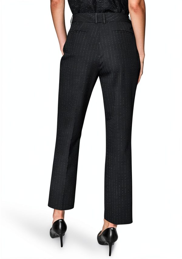 Karl Lagerfeld Paris Womens Work Pants Tailored High Rise-3