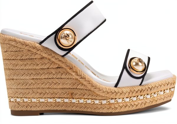 Karl Lagerfeld Paris Womens Sandals Platform Wedge Comfort-2
