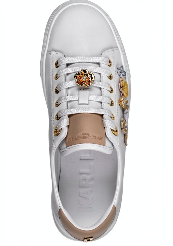 Karl Lagerfeld Paris Womens Fashion Sneakers Lace Up-2