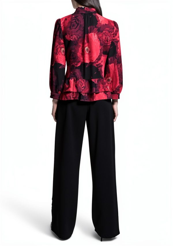 Karl Lagerfeld Paris Womens Shirt Flattering Fit Versatile-4