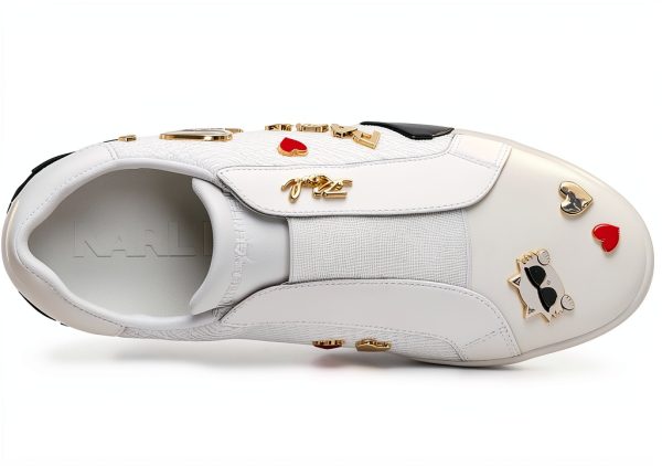 Karl Lagerfeld Womens Sneakers Chic Design Comfortable Fit-4