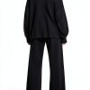 Karl Lagerfeld Paris Womens Pullover Sweater Black Soft-3