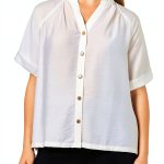 Karl Lagerfeld Paris Womens Work Shirt Flattering Fit-0