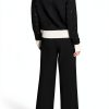 Karl Lagerfeld Paris Womens Pullover Sweater Black Soft-2