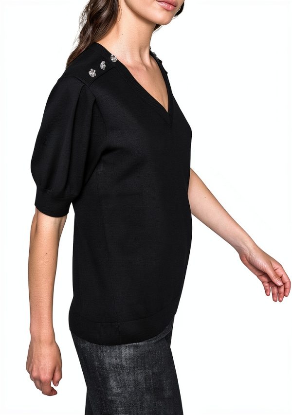 Karl Lagerfeld Paris Womens Sweater Casual Luxury Versatile-2