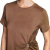 Karl Lagerfeld Paris Womens Work Shirt Vicuna Color-4