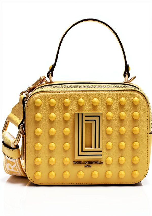 Karl Lagerfeld Paris Simone Crossbody Leather Handbag Women-0