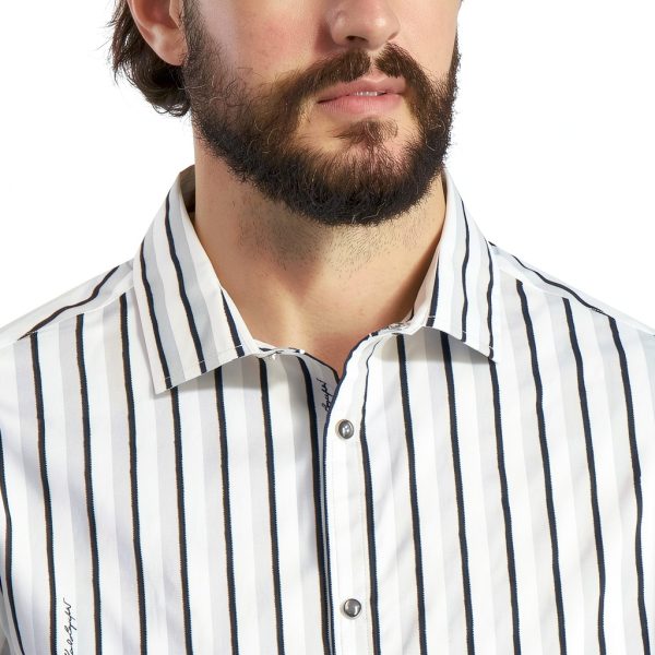 Karl Lagerfeld Paris Mens Button Down Shirt Casual Luxury-4