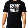 Karl Lagerfeld Paris Mens T-Shirt Black Relaxed Fit-0