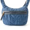 Karl Lagerfeld Hobo Handbag Washed Denim Womens Everyday Bag-4