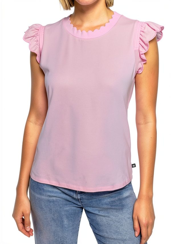 Karl Lagerfeld Paris Womens T-Shirt Flattering Fit Versatile-0