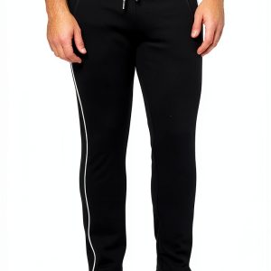 Karl Lagerfeld Mens Cargo Pants Knit Twill Straight Leg-0
