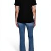 Karl Lagerfeld Paris Womens T-Shirt Black Flattering Fit-3