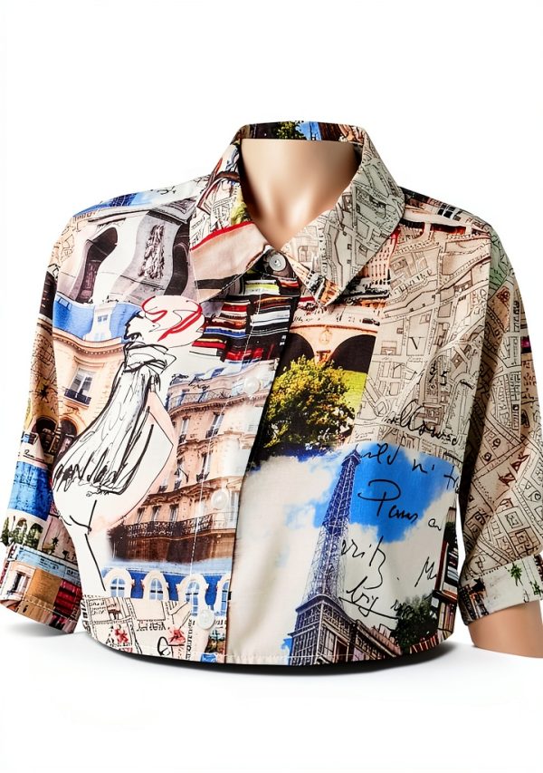 Karl Lagerfeld Paris Womens Blouse Soft White Versatile Fit-2