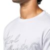 Karl Lagerfeld Mens T-Shirt Embroidered Crewneck Short-2