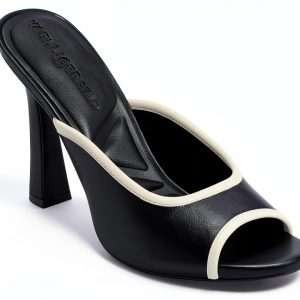Karl Lagerfeld Paris Womens Heeled Sandals Peep Toe-0