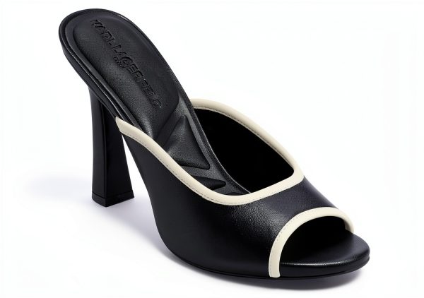 Karl Lagerfeld Paris Womens Heeled Sandals Peep Toe-0