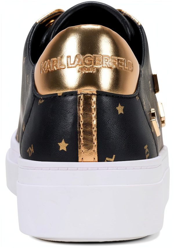 Karl Lagerfeld Paris Womens Fashion Sneakers Platform Lace-2