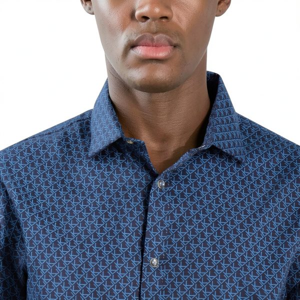 Karl Lagerfeld Paris Mens Button Down Shirt Casual Luxury-4