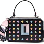 Karl Lagerfeld Simone Crossbody Leather Handbag Womens Bag-0