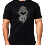 Karl Lagerfeld Paris Mens T-Shirt Graphic Design Relaxed Fit-0