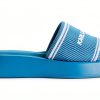 Karl Lagerfeld Paris Womens Platform Slide Sandals Cushioned-4