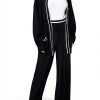 Karl Lagerfeld Paris Womens Pullover Sweater Black Soft-1