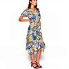 Karl Lagerfeld Paris Womens Dress Silky Crepe Tie Belt-2
