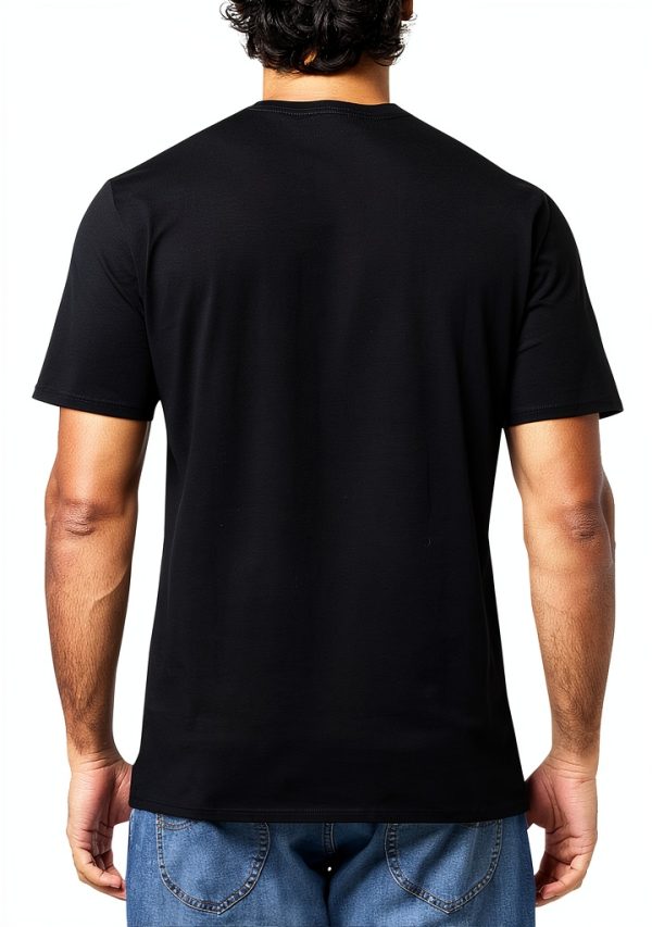 Karl Lagerfeld Paris Mens T-Shirt Black Relaxed Fit-1