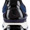 Karl Lagerfeld Paris Womens Slip On Sneaker Navy-1