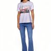 Karl Lagerfeld Paris Womens T-Shirt Flattering Fit Versatile-1