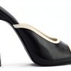 Karl Lagerfeld Paris Womens Heeled Sandals Peep Toe-4