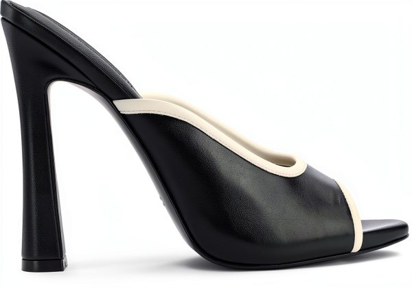 Karl Lagerfeld Paris Womens Heeled Sandals Peep Toe-4