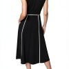 Karl Lagerfeld Paris Womens Wear to Work Midi Dress-3