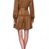 Karl Lagerfeld Paris Womens Long Sleeve Collared Dress-3