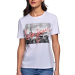 Karl Lagerfeld Paris Womens T-Shirt Flattering Fit Versatile-0