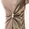 Karl Lagerfeld Paris Womens Work Shirt Vicuna Color-5