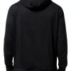 Karl Lagerfeld Mens Hooded Sweatshirt Black Logo Design-1