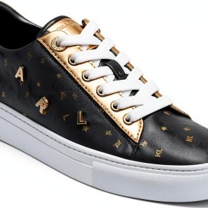 Karl Lagerfeld Paris Womens Fashion Sneakers Platform Lace-0