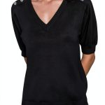 Karl Lagerfeld Paris Womens Sweater Casual Luxury Versatile-0
